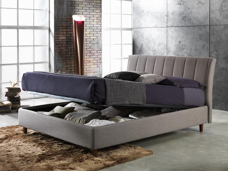 letto contenitore manon testata con cuciture verticali