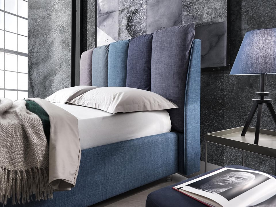 letto matrimoniale contenitore pillow