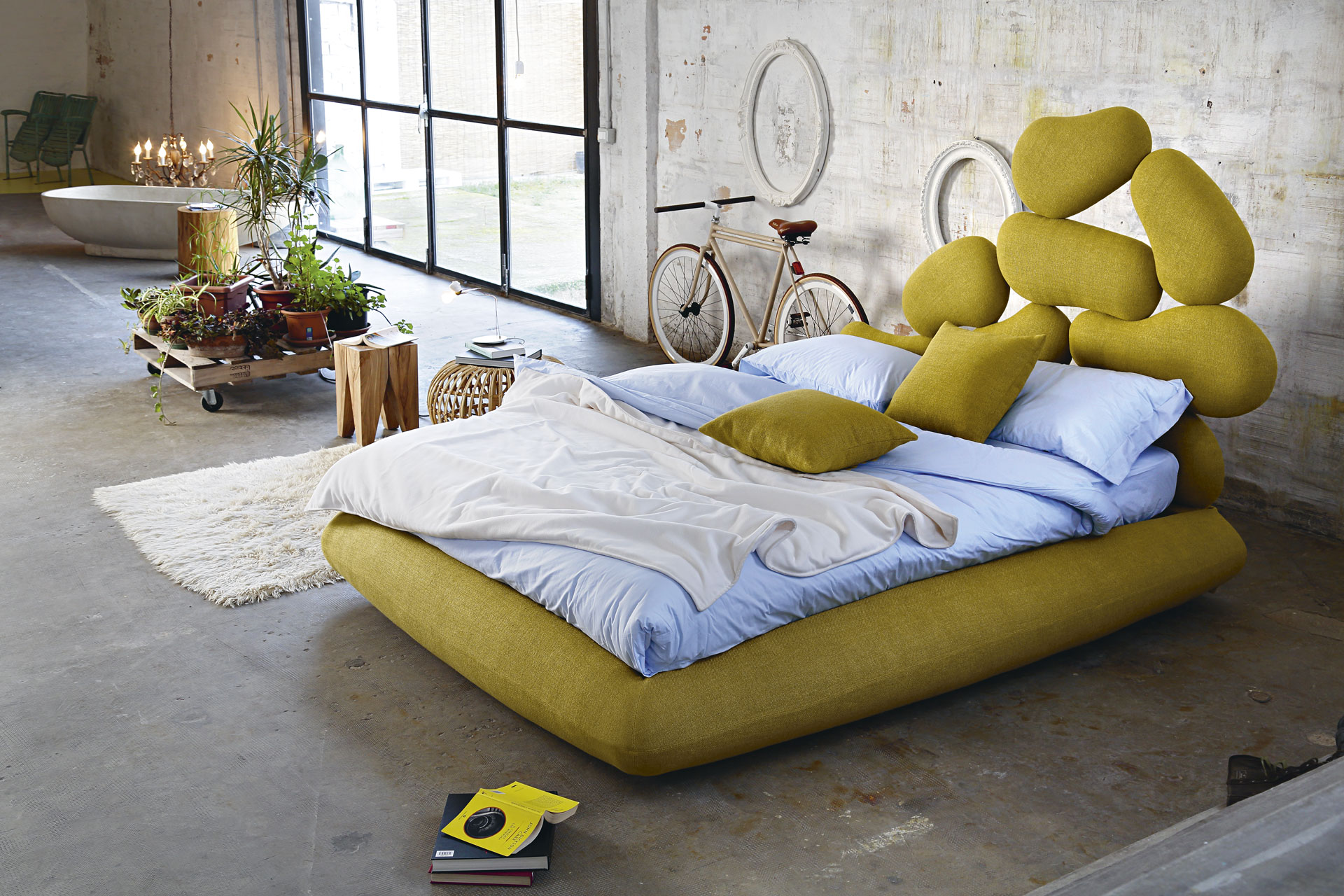 letto stones noctis letti