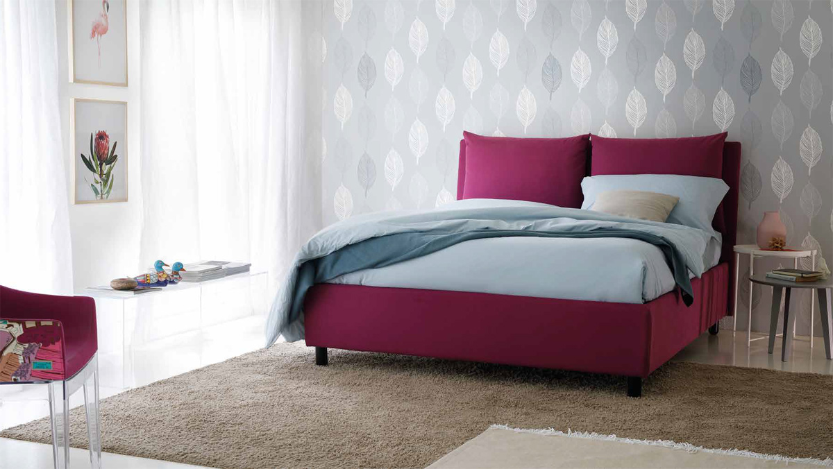 letto da 180x200 cm contenitore mod. tango noctis