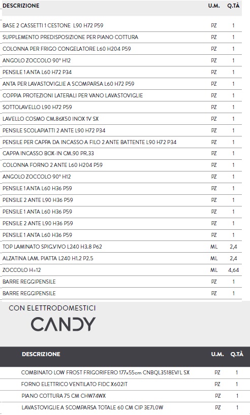 promo cucina luna