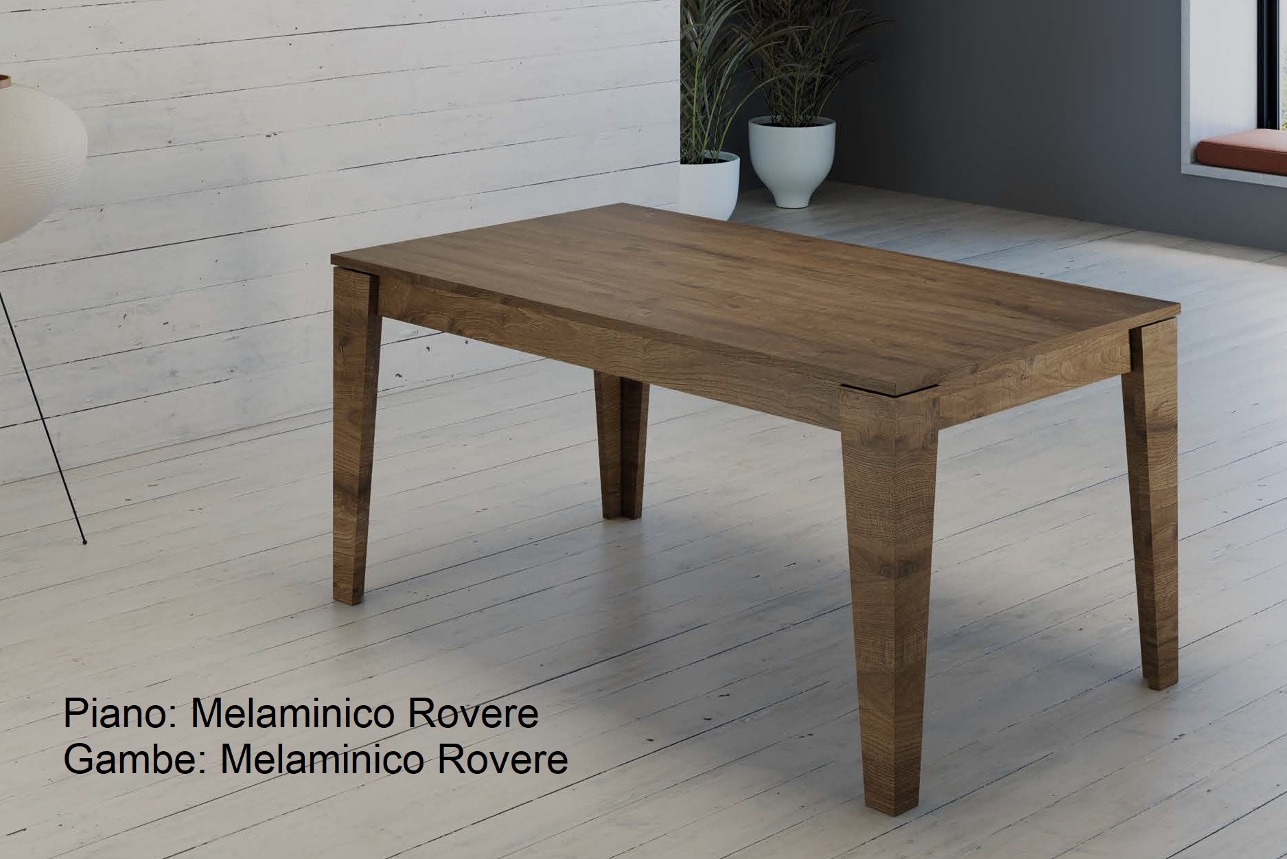tavolo arlen in melaminico tecnolegno